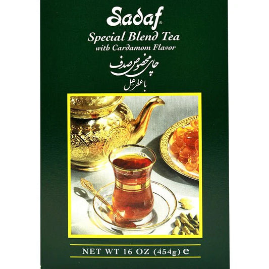 SADAF SP.BL.CARDAMOM TEA 24/16 OZ image 0