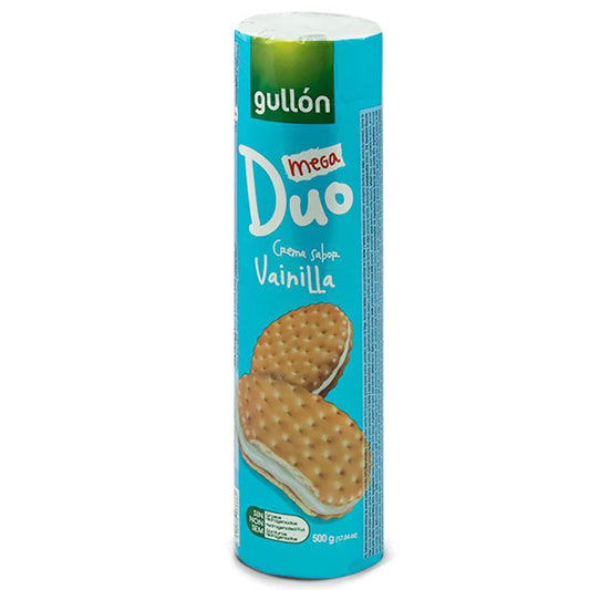 GULLON MEGA DUO VANILLA SANDWICH 20X500G image 0