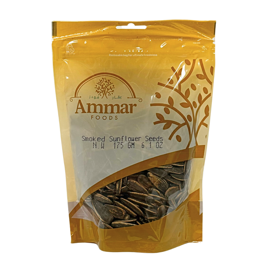 AMMAR SMOKED SUNFLOWER SEEDS DOY 10/175 GR image 0
