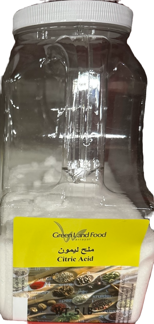 GREENLAND CITRIC ACID 5 LB JUG image 0