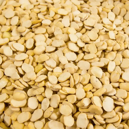 SPLIT FAVA BEANS MEDIUM 50 LBS image 0