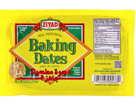 ZIYAD BAKING DATES 24/13 OZ image 0
