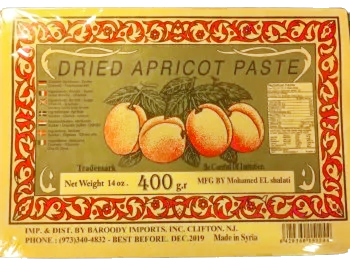AMAREDDINE SHALATY APRICOT PASTE 25/400 GR image 0
