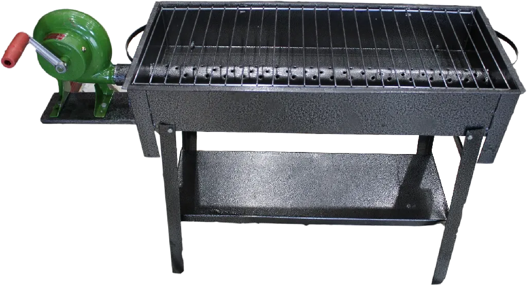 BBQ GRILL STAND W/FAN image 0