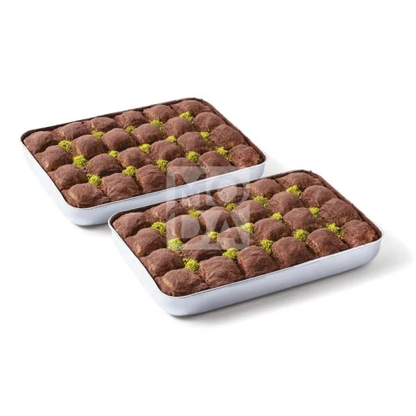 MODA COLD MILKY BAKLAVA W/PISTACHIO 48 PCS 7.8 LBS image 0
