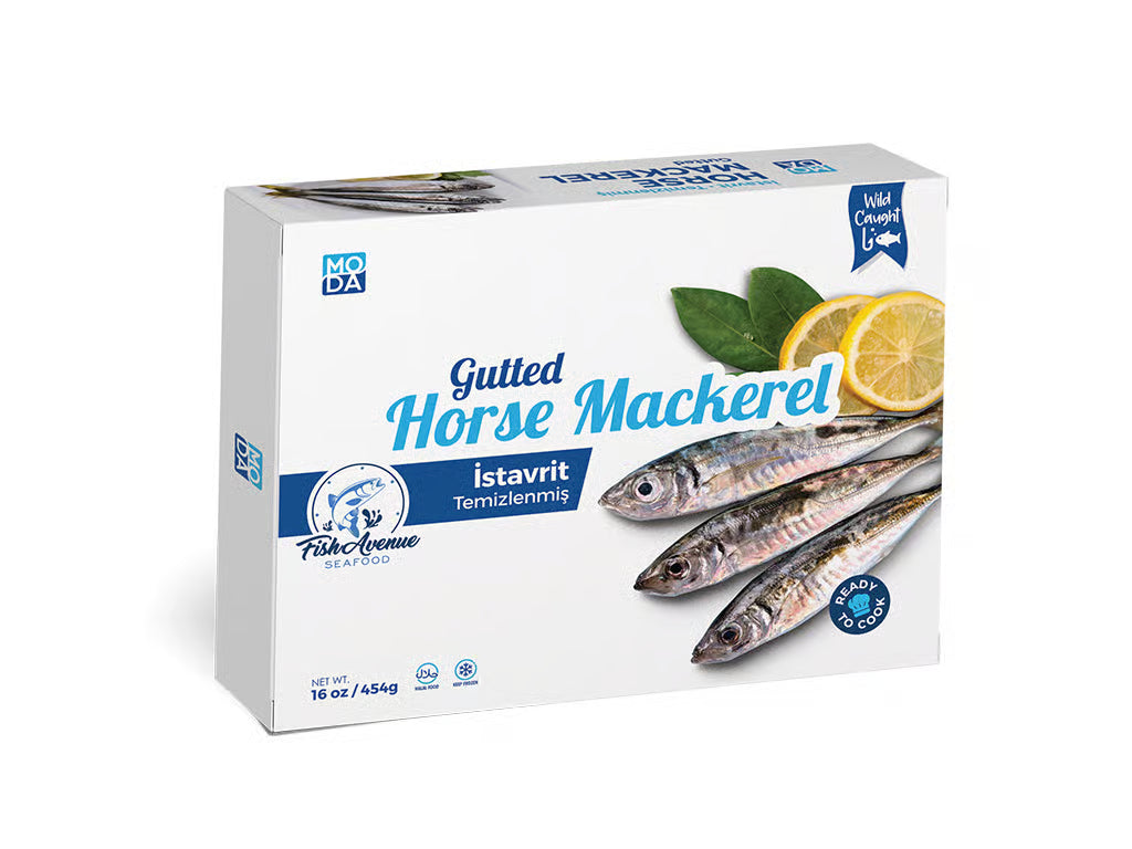 FISH AVENUE FROZEN ISTAVRIT/HORSE MACKAREL GUTTED 16/16 OZ image 0