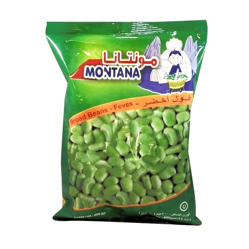 MONTANA FROZEN DOUBLE PEELED GREEN FAVA 20/400 GR image 0