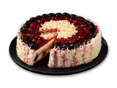 MODA FOREST FRUIT CAKE PRE-SLICED 6 CAKES OF 12 SLICES image 0