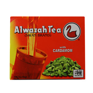AL WAZAH W/CARDAMOM TEA BAGS 12/100 TB image 0