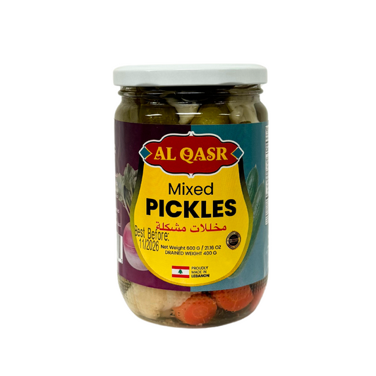 AL QASR MIXED PICKLES 12/600 GR image 0