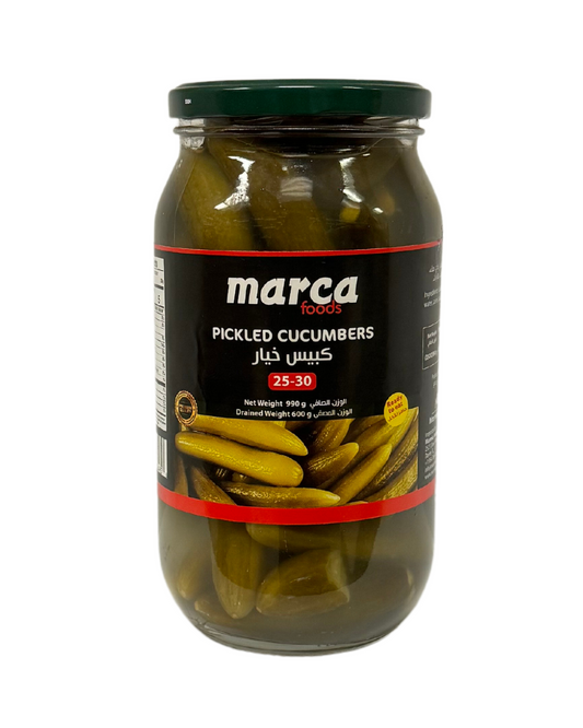 MARCA PICKLED CUCUMBER 25-30 12/1000 CC image 0