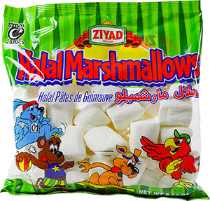 ZIYAD HALAL WHITE MARSHMALLOWS 24/8.82 OZ image 0